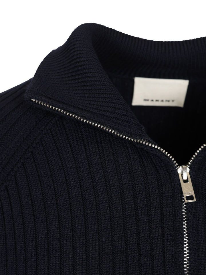Marant Louis Sweater Knitwear - Blu | d0ea21d0c32b851c1ff7f42cd7a9c77d34413276
