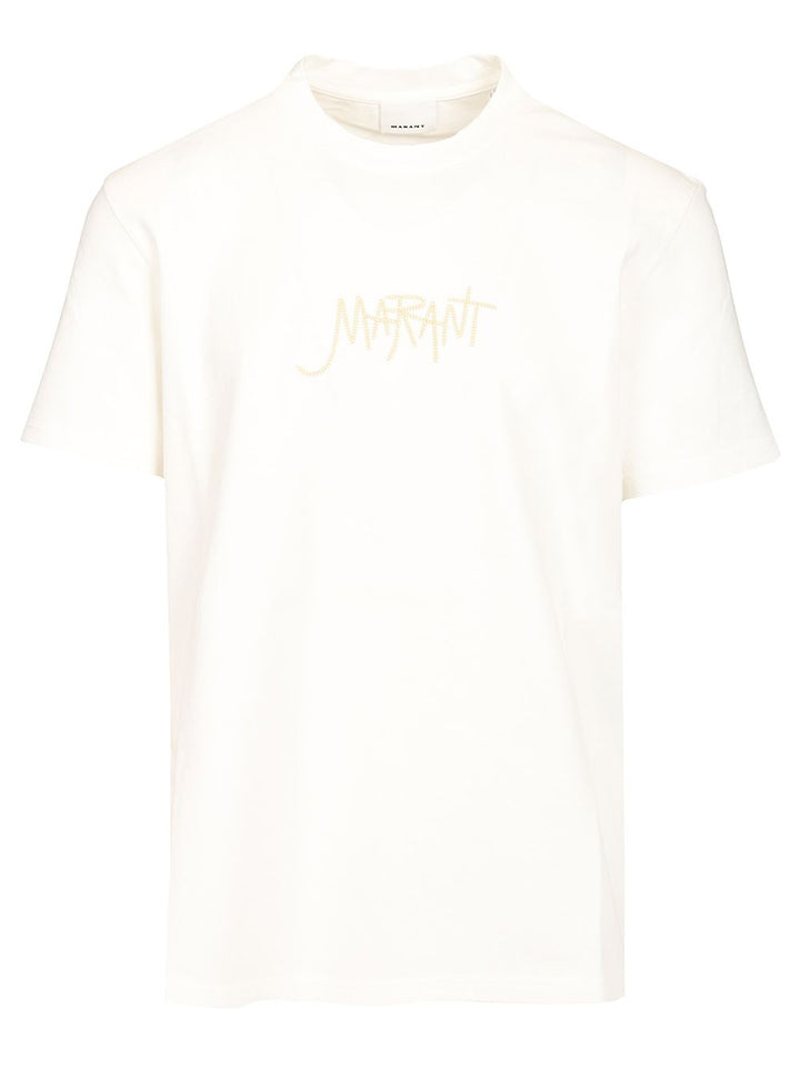 Marant Honore-Gb T-Shirt - Bianco | 422c51064cee1f6539d7df70f0b09a010762cf9e