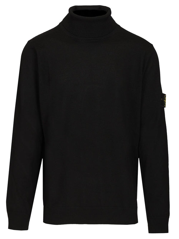 Turtleneck Sweater Knitwear Nero