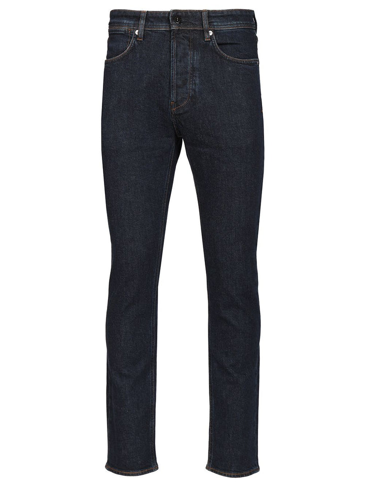 Stone Island Five-Pocket Jeans - Blu | bd5a30a10386422a40637b939b7a0f492194dac5