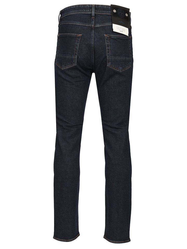 Stone Island Five-Pocket Jeans - Blu | d1dcd672bc50d9a6ed5caaf2d09ec9b42f50606b