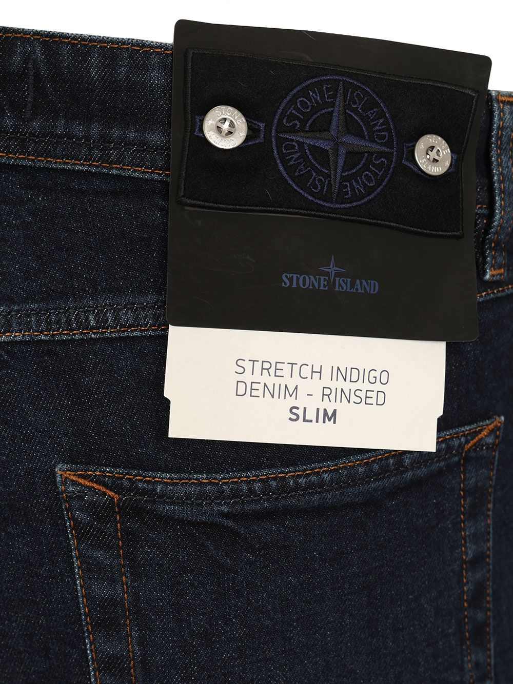 Stone Island Five-Pocket Jeans - Blu | cfd0501b033833780fae96e3eaecefee8f7ddfc9