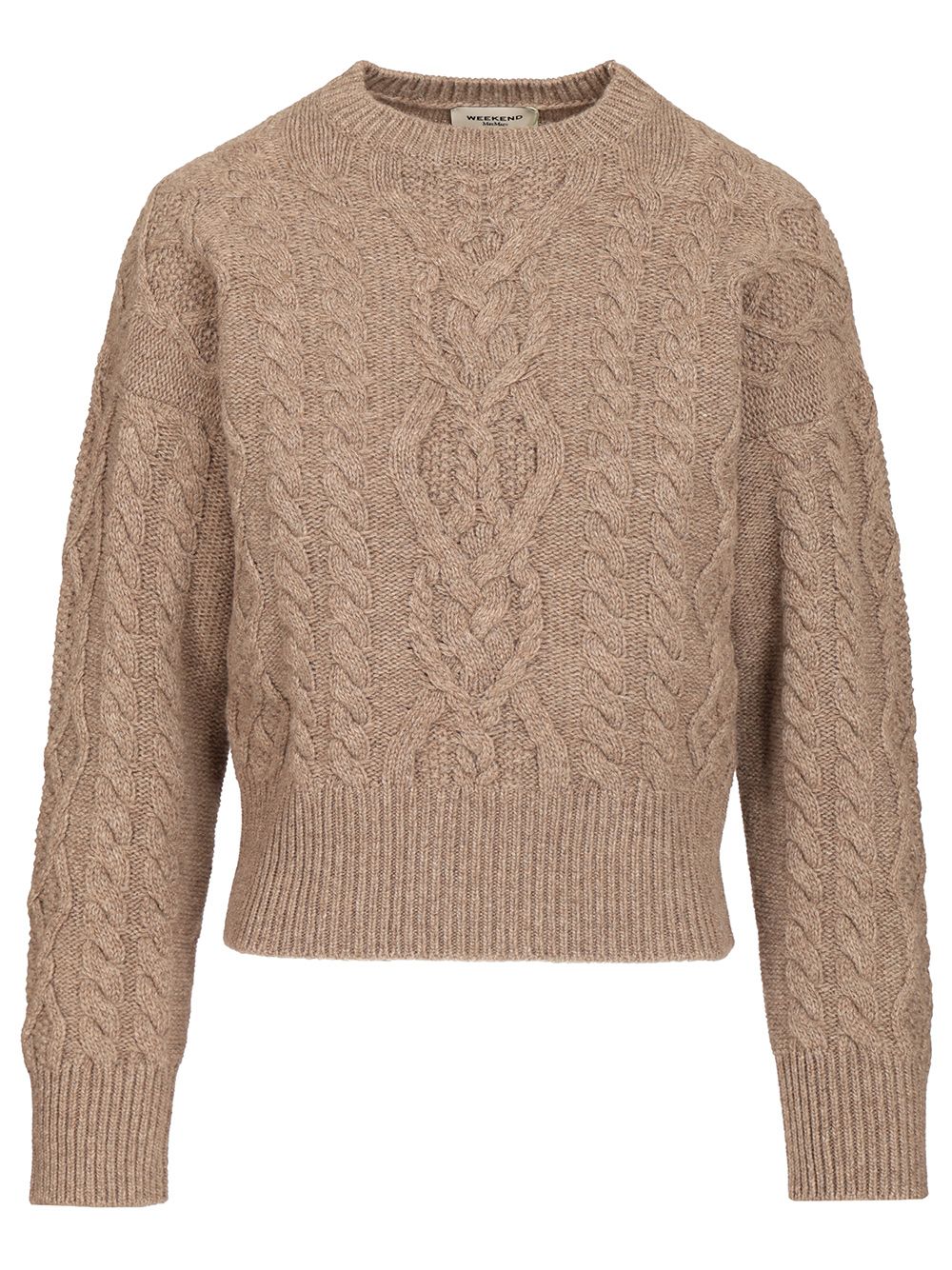 Weekend Max Mara Alben Knitwear - Beige | 21489541a2f9686a6d5f47dcba9836aef39bf91b