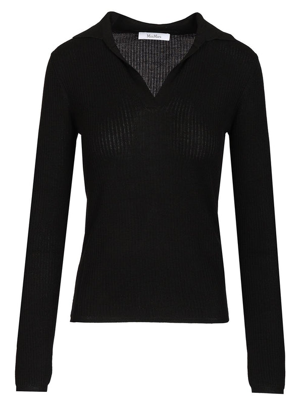 Knitted Top Knitwear Nero