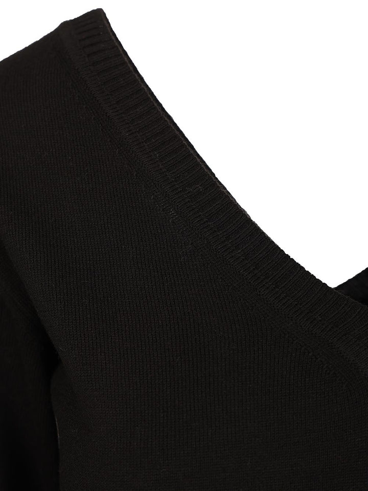 Vivienne Westwood Beatrice Cotton And Cashmere Sweater Knitwear - Nero | 8b7b49f3ef38a82af8096751953236bbab23ba1c