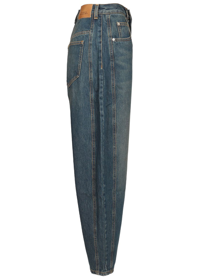 Isabel Marant Oriane-Gz Jeans - Blu | 72bd7726ea2700304e30965f5dde8ac2243cc20f