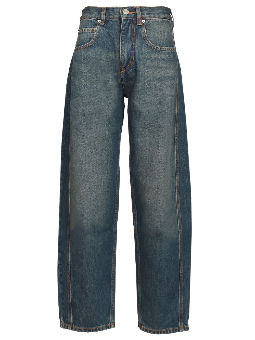 Isabel Marant Oriane-Gz Jeans - Blu | 641d9f741e0289262f0e0a8acdcf69bbbe98e173