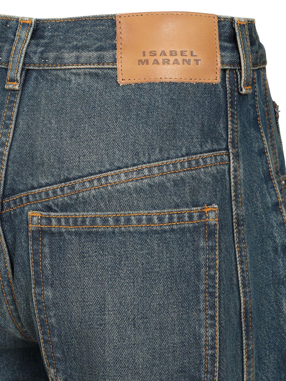 Isabel Marant Oriane-Gz Jeans - Blu | 628e6fcf99048e03720a2e32d2d53bd32872fa0e