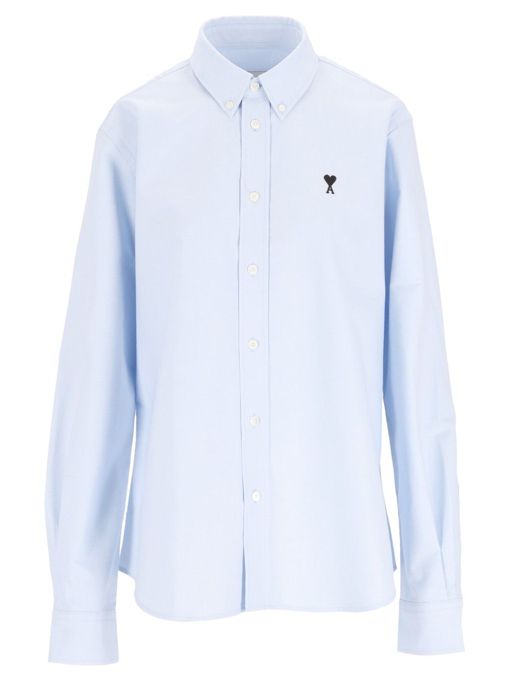 Ami Ami De Cœur Cotton Shirt Shirts - Light blue | 2b0403d2d579ae1a4c203be534c51624392d388d