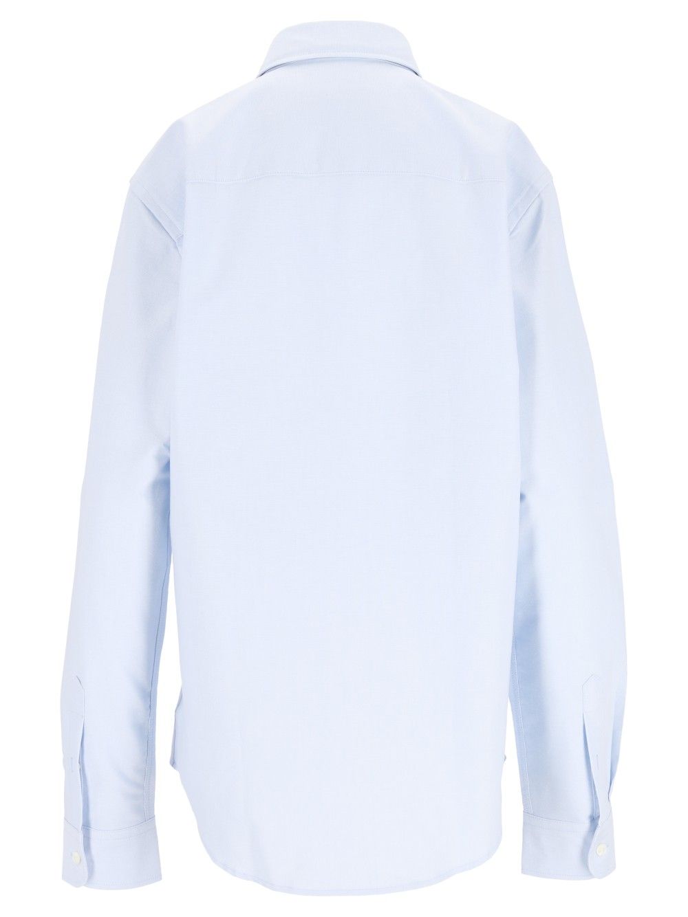 Ami Quota - Contrasted Ami De Coeur Button Down Collar Classic Fit Shirt Shirts - Light blue | ae7b36cb8bbee1c67bcac37b99a8f8994f9e60f5