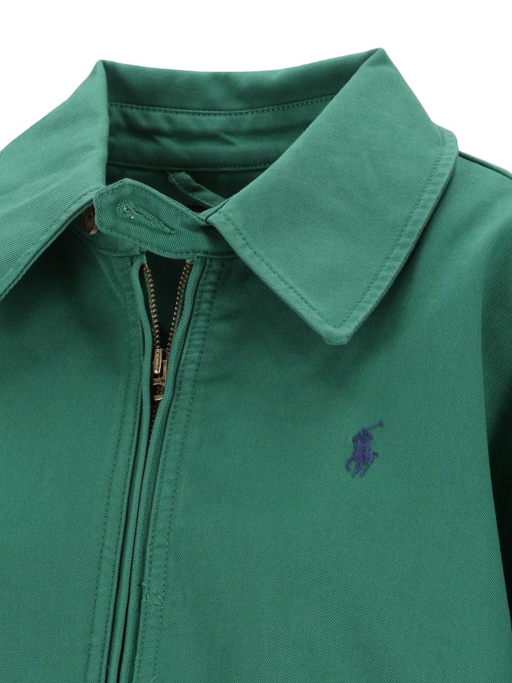 Polo Ralph Lauren Oversized Cotton Windbreaker Giacche - Verde | e86790e9b68271f82e9ee9c24169f2f2b8af392e