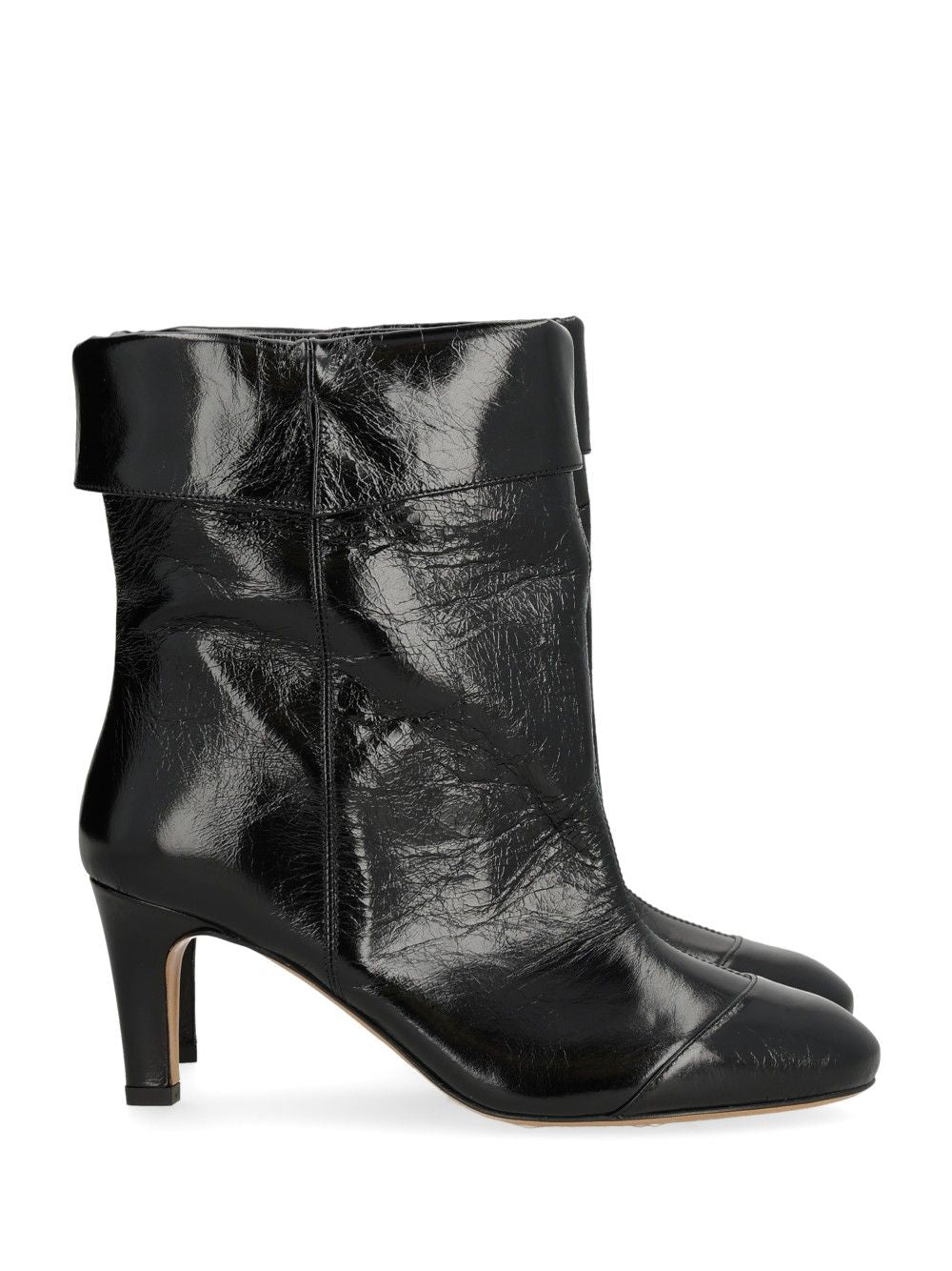 Isabel Marant Eldra Leather Ankle Boots - Nero | 667bfc6e6a61b63e4b8f9b66d32a99136b238190