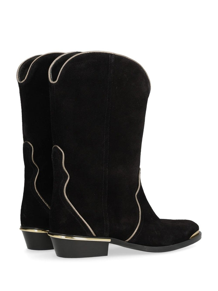 Isabel Marant Elbini-Gb Boots - Nero | 52505e5a48a5564334c8baeec0fd420939d49fcd