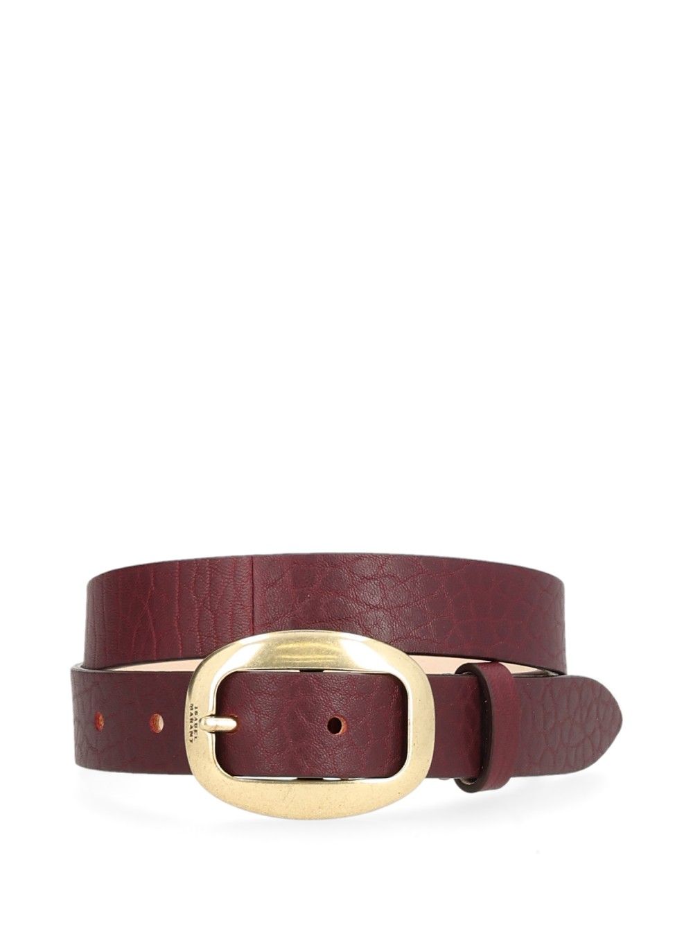 Isabel Marant Dara Leather Belt Cinture - Bordeaux | a1b07471294db7fa1ad4014e1541b45c4ebf5451