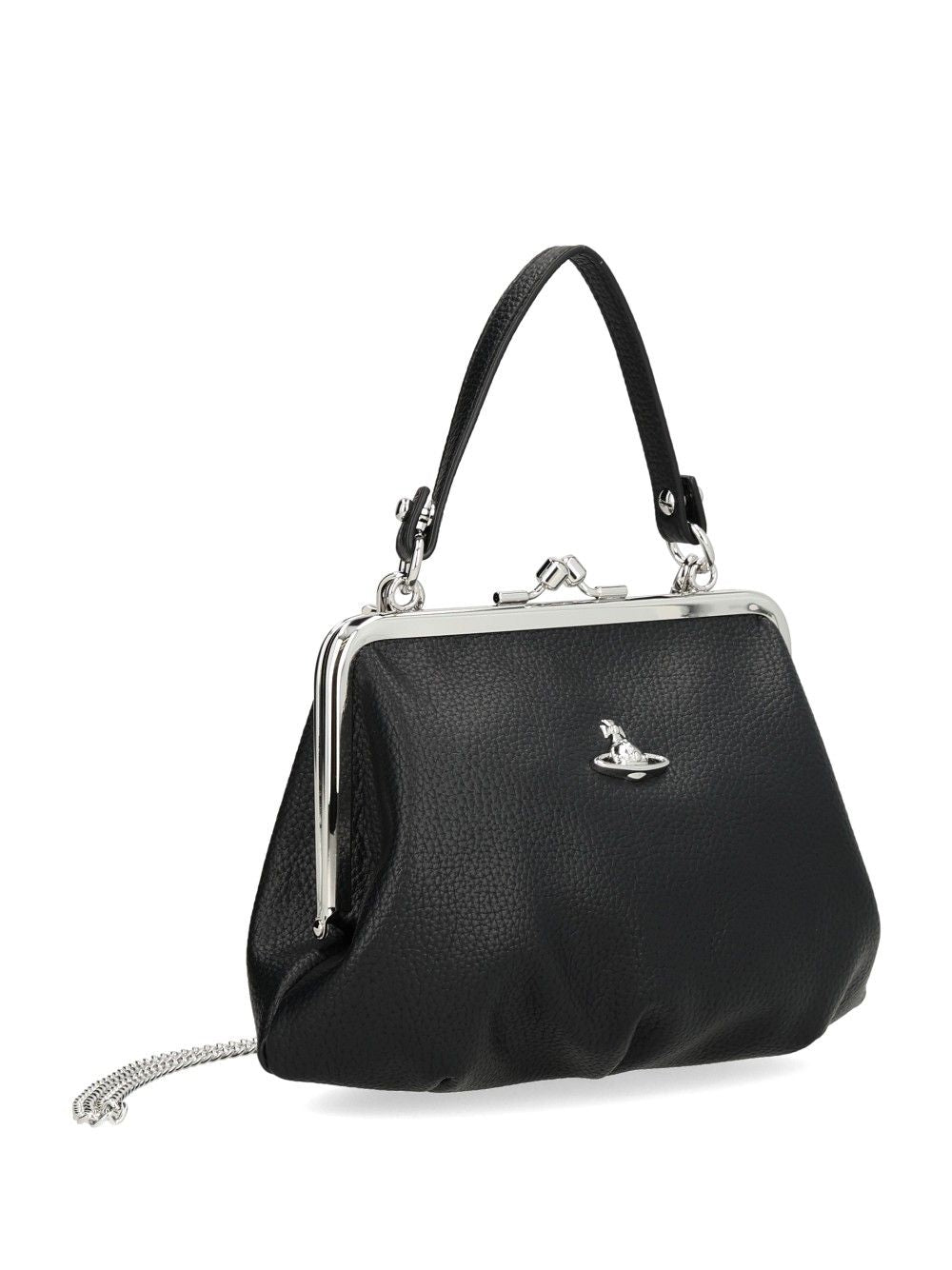 Vivienne Westwood Granny Frame Handbags - Nero | 13b447c702597c72f747666747c48d42ebfdb2df