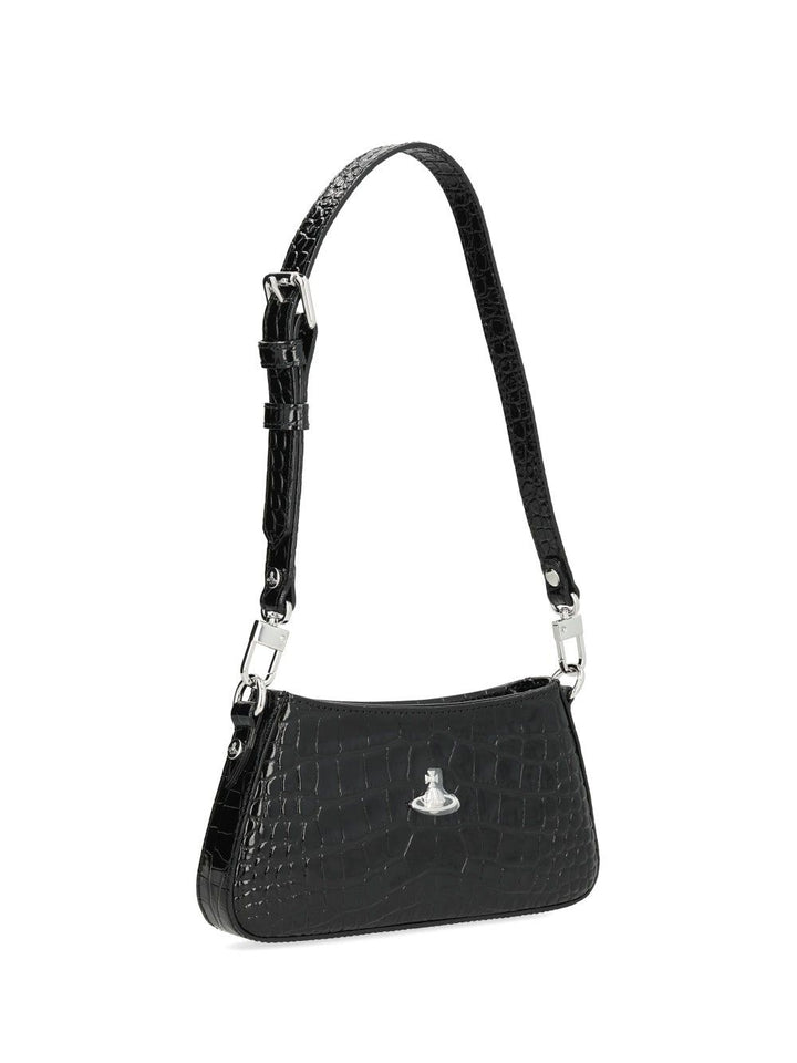 Vivienne Westwood Tasha Shoulder Bags - Nero | 06486697276681f3141ed6587dfc2963593651a9