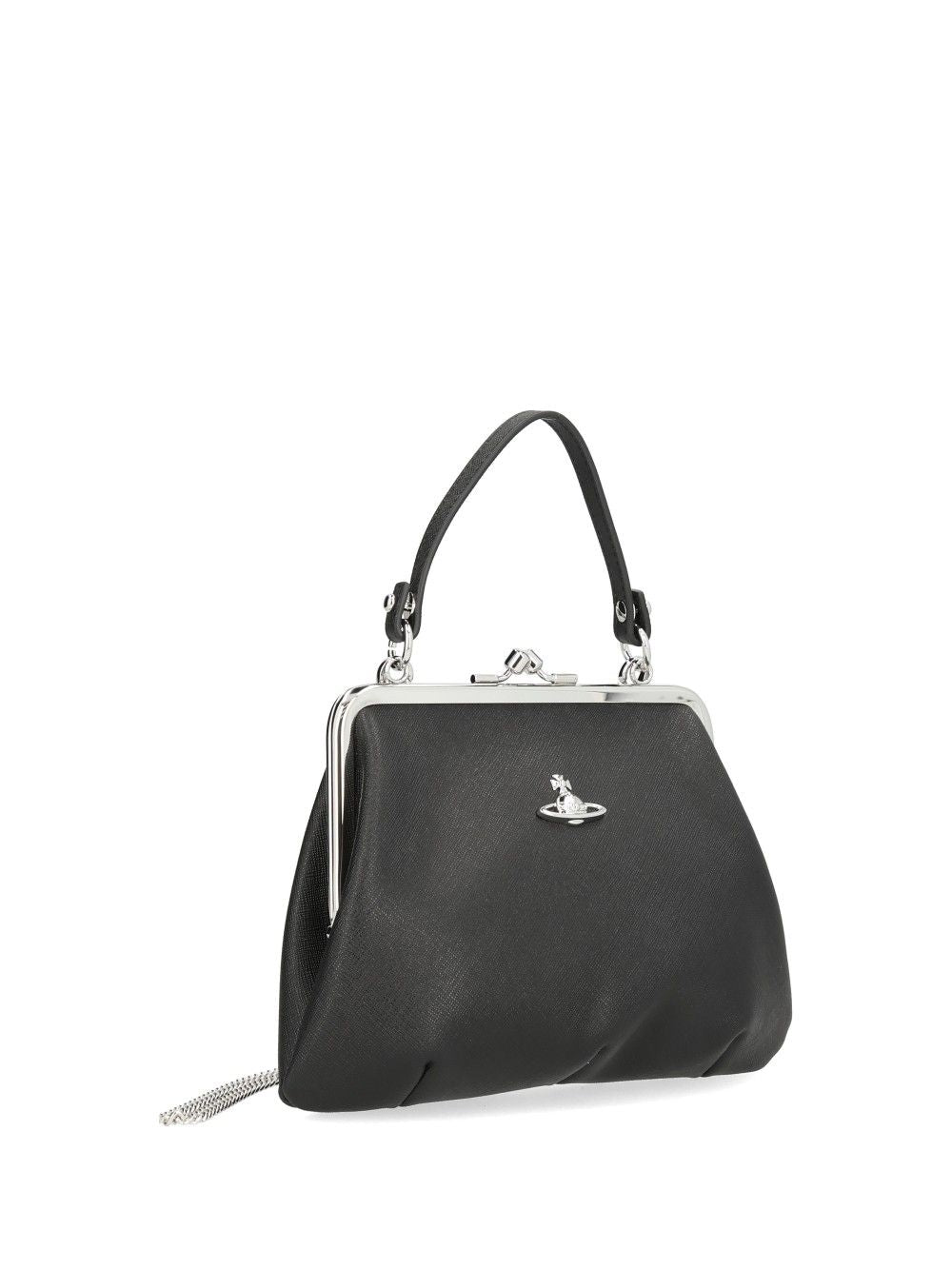 Vivienne Westwood Granny Frame Handbags - Nero | bd8320e86be62f546e85e573fc56e83360a8125c