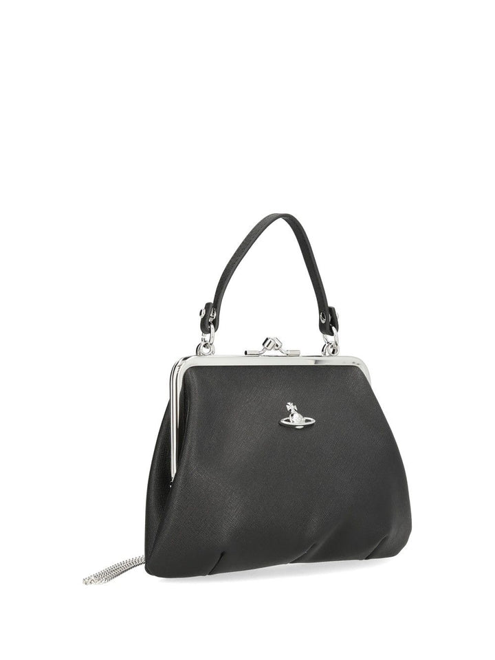 Vivienne Westwood Granny Frame Handbags - Nero | bd8320e86be62f546e85e573fc56e83360a8125c