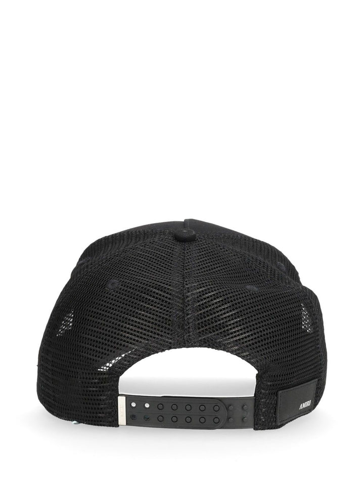 Amiri Logo Cap Cappelli - Nero | 8d57fb54f0aba04c68bd004d3f66336364aeab06