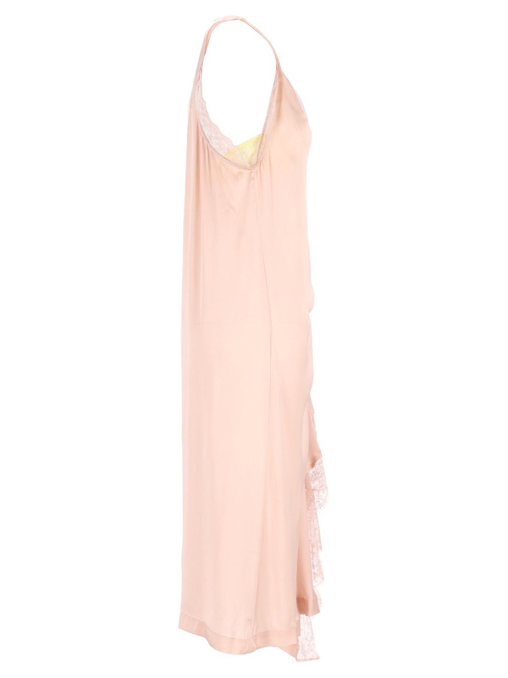 Maison Margiela Midi Lace Slip Dress Abiti - Rose | ce2b90e672fe4ba5899d39f16afdee7e23ee8047