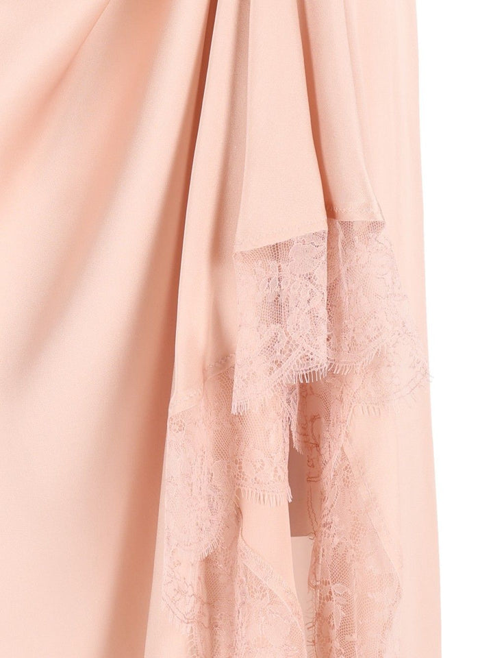 Maison Margiela Midi Lace Slip Dress Abiti - Rose | bb4c84ee0ec50b3286c121c08eb93c6153e0ce4b