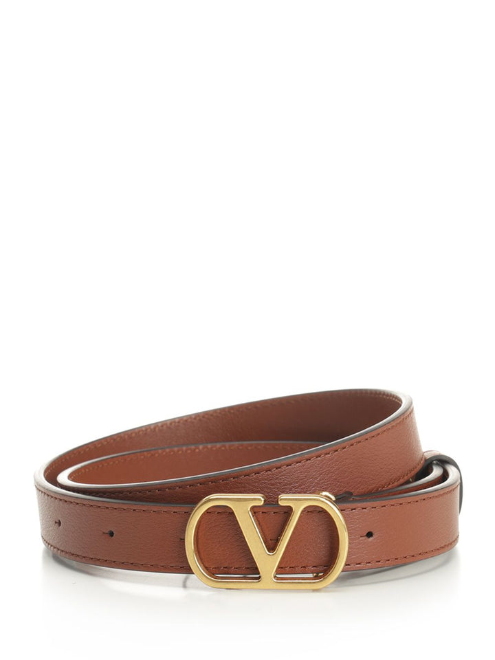Valentino Garavani Vlogo Signature Cinture - Marrone | 52d8e239917c10e57322364e733bc03d823151cf