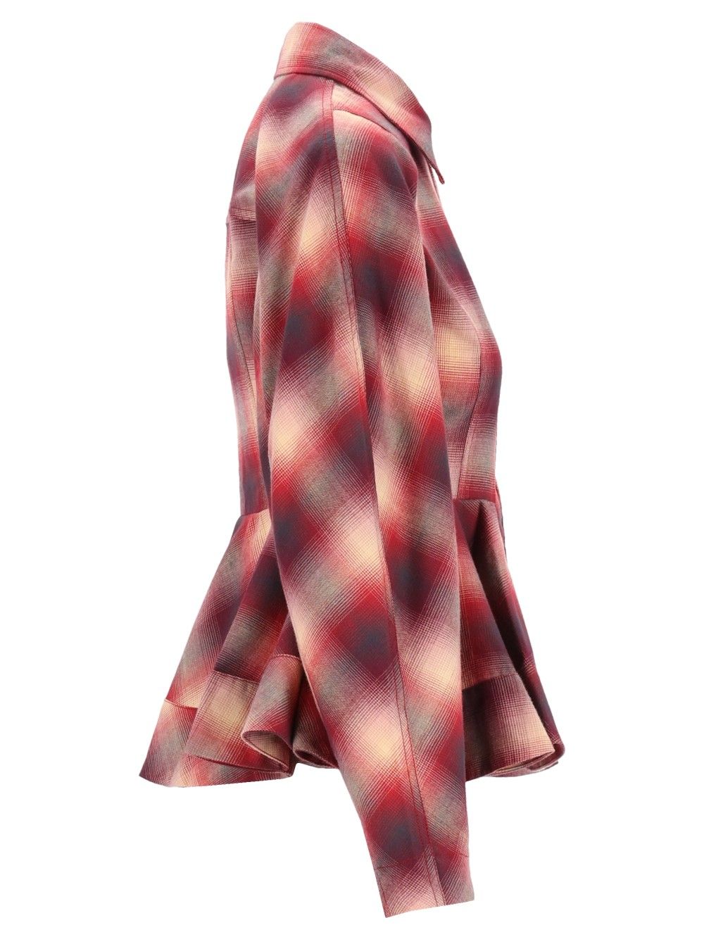 Ganni Red Checked Flannel Shirt Shirts - Rosso | 3d7f21f522506715a12fbd3dedcb9594716d6a1e