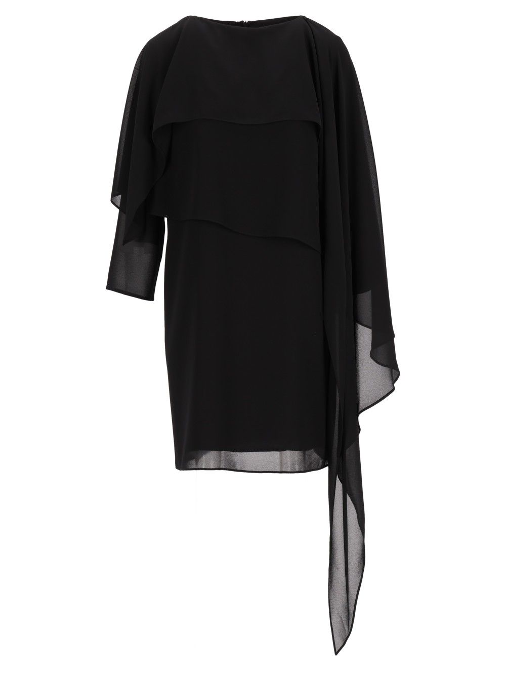 Mm6 Maison Margiela Chiffon Minidress Abiti - Nero | 8a1445ebb6fa4a687ce947d248d7d5d548605bd1