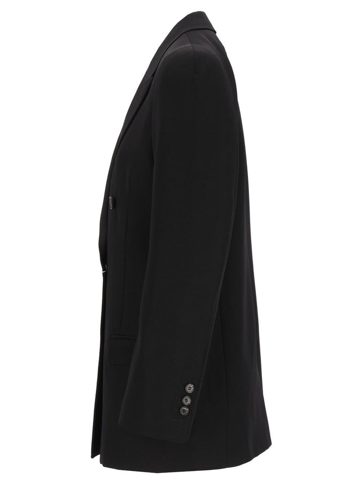 Maison Margiela Double-Breasted Blazer Giacche - Nero | 8def2cfbfce701f85f72f561a239bc31eb3c9fa3