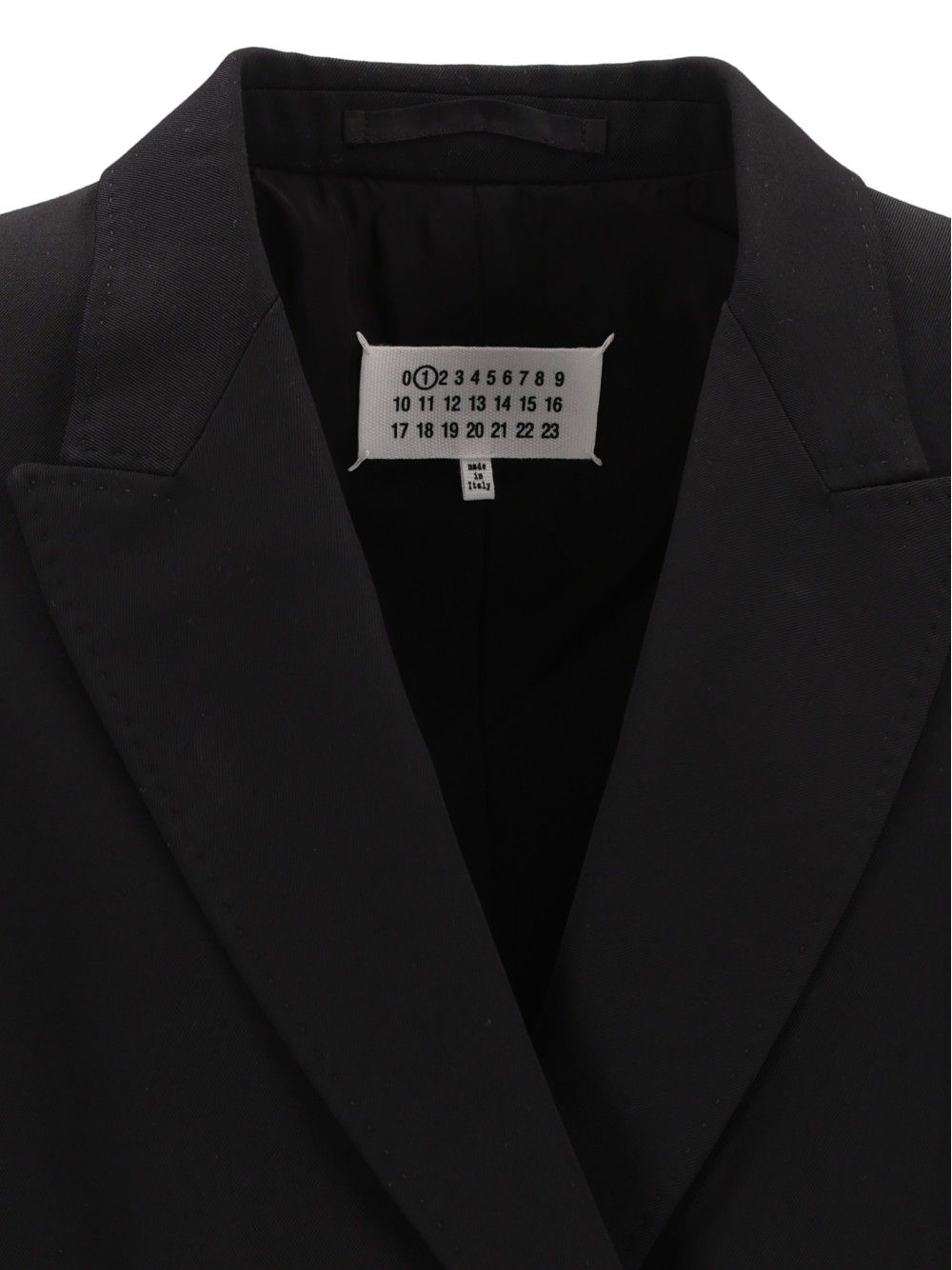 Maison Margiela Double-Breasted Blazer Giacche - Nero | e390098b7f58e16e3314c4e956f94e4c945fbd5f
