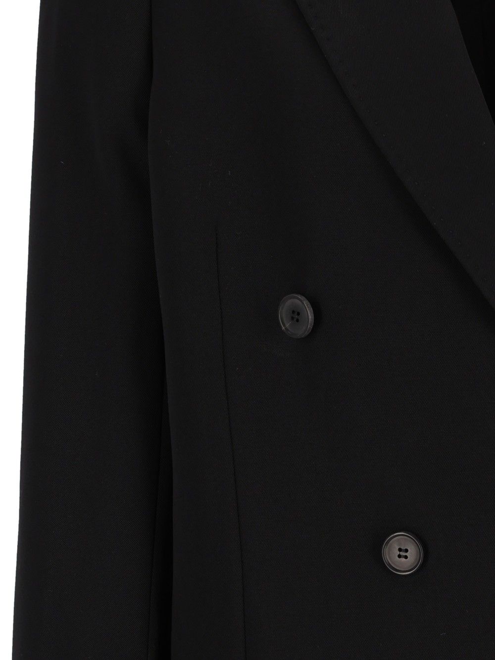 Maison Margiela Double-Breasted Blazer Giacche - Nero | 1f2ae7768d157a889e8b6565c334d2542ea2c997
