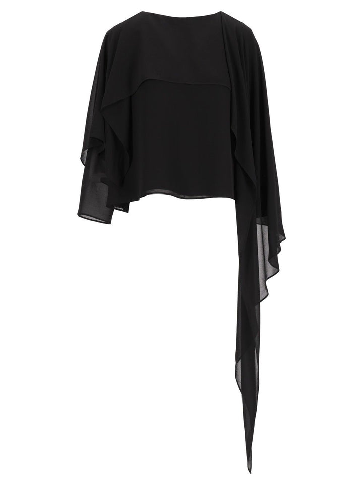 Mm6 Maison Margiela Long-Sleeved Top Top - Nero | 107c9ba1c9d8e5f892af29e1e0ac30e3d6d13ce0