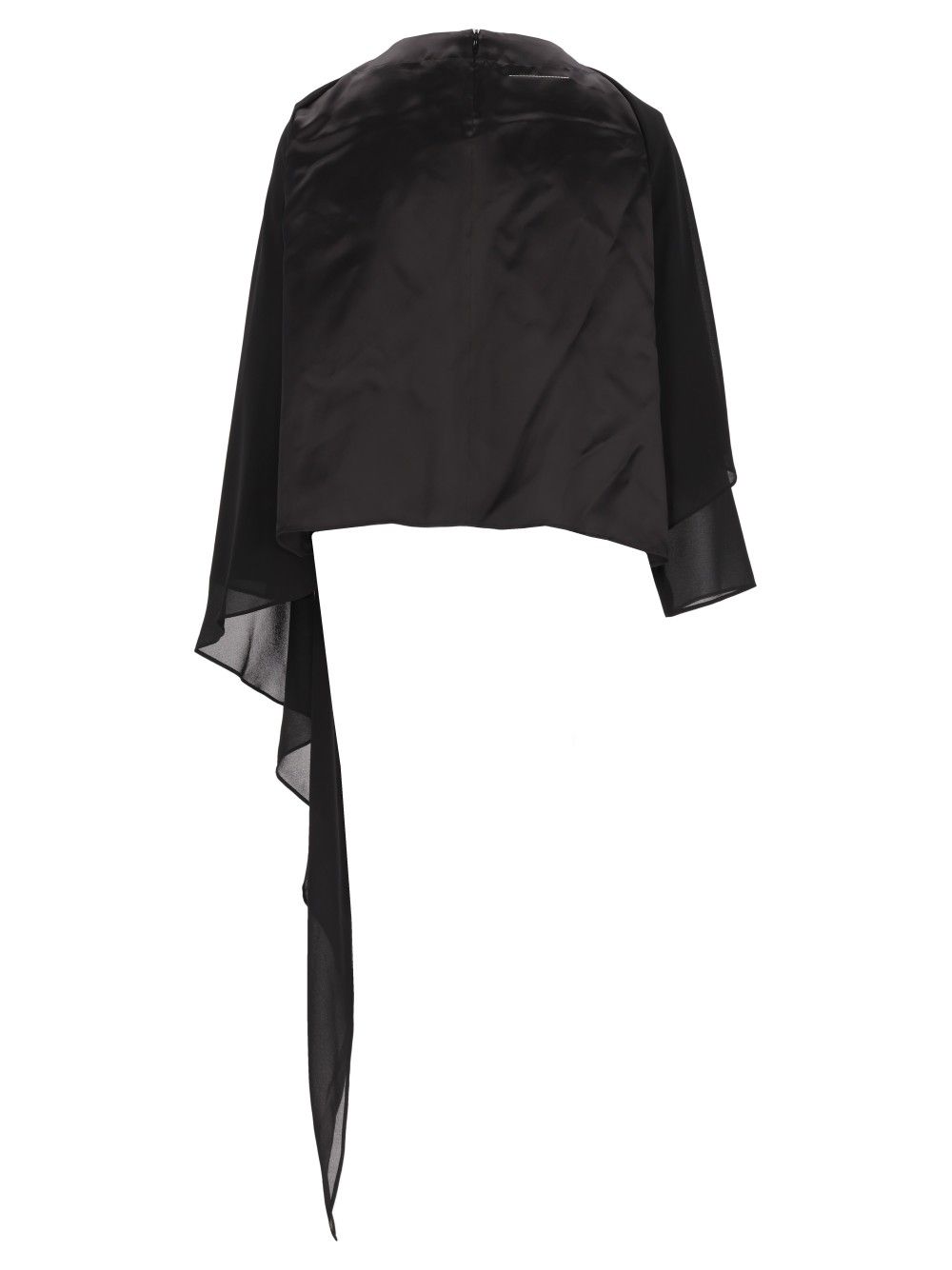 Mm6 Maison Margiela Long-Sleeved Top Top - Nero | 3763ad361c666d07d4f7f0428339342814c8ff08