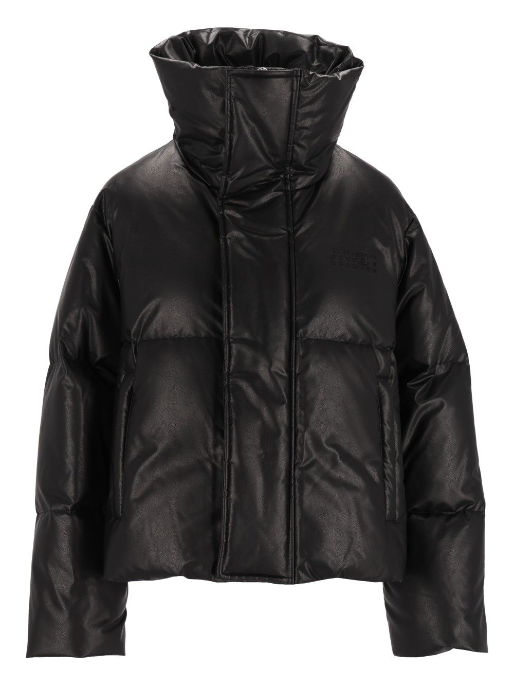 Mm6 Maison Margiela Short Down Jacket Giacche - Nero | 9e6db92db6e6f2abc1dee44f1e8a1b42bc4f4f80