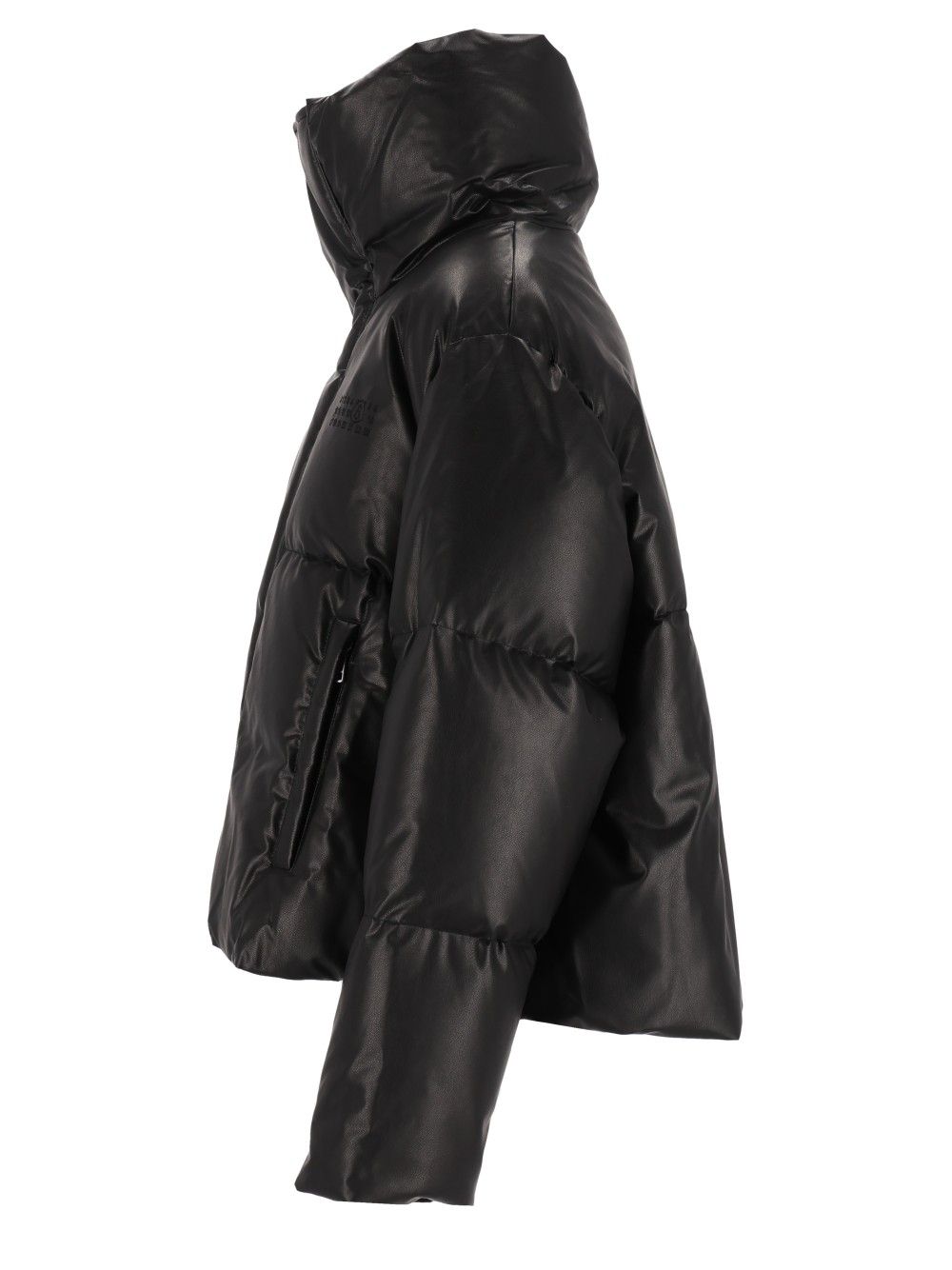 Mm6 Maison Margiela Short Down Jacket Giacche - Nero | 04da2cb577d5886ce02044f059880bc8c88378b4