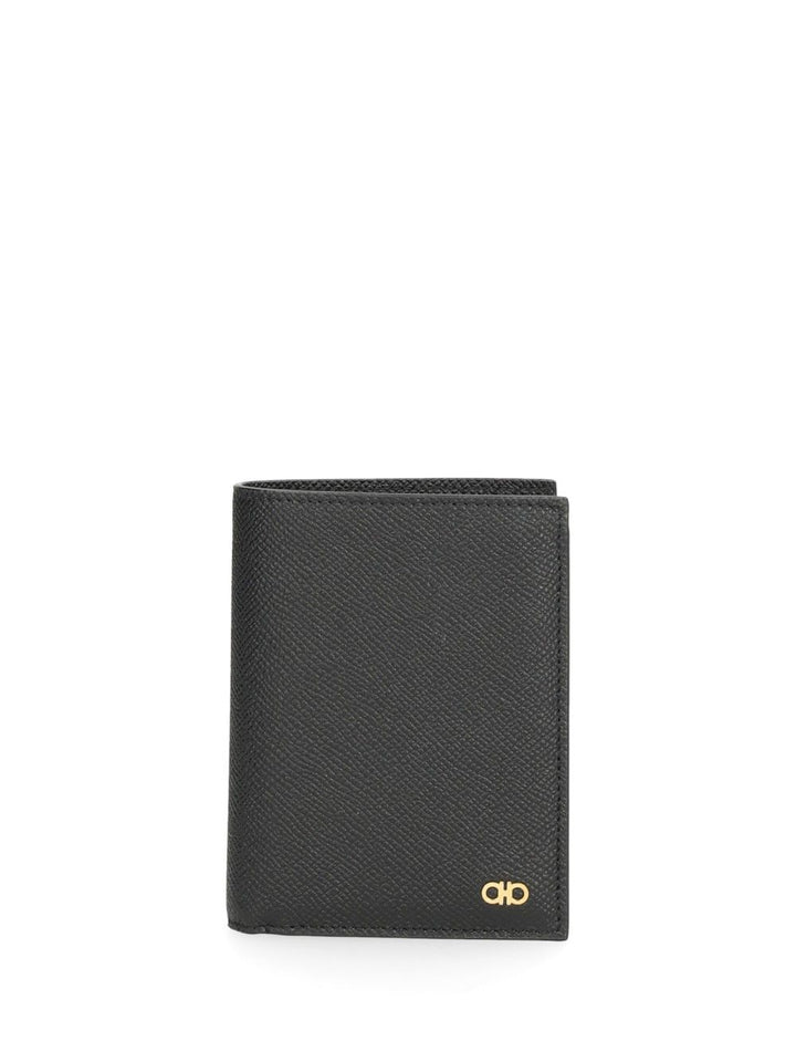 Ferragamo Mini Gancini Wallet Wallets - Nero | deb0c014f70c08cd4fa85a042a2eae9adf42006d