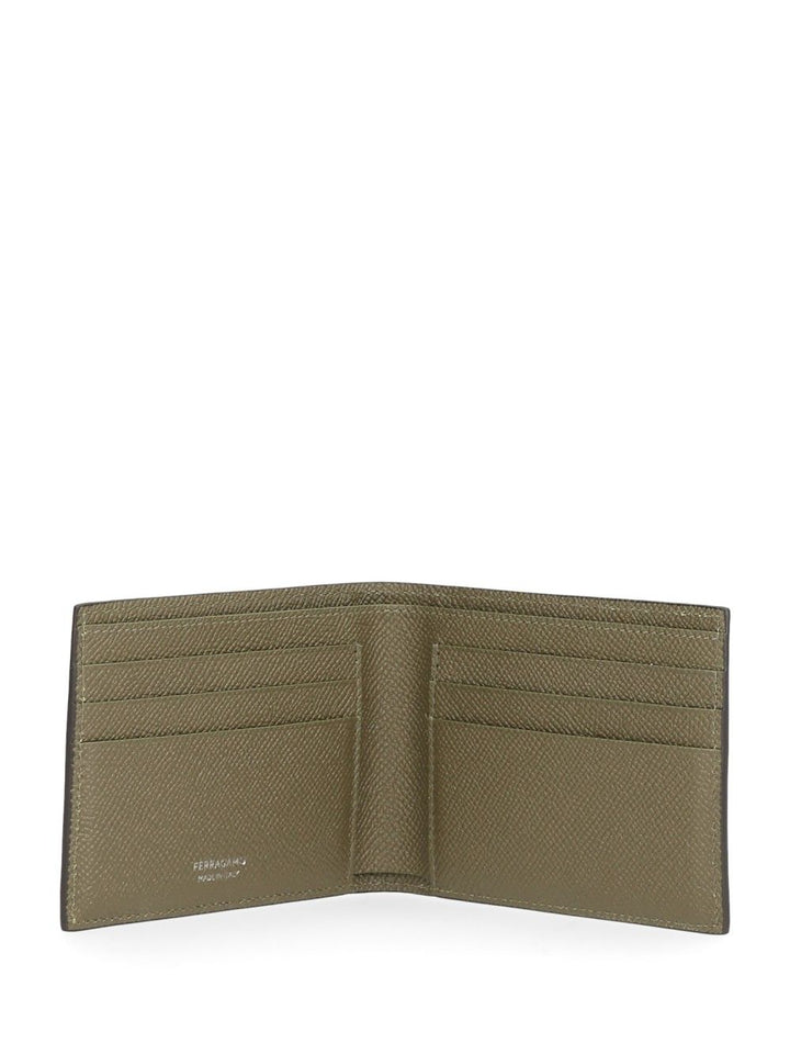 Ferragamo Gancini Bifold Wallet Wallets - Marrone | 6a487746f6a87a927bbd09f15b82871849bbd957