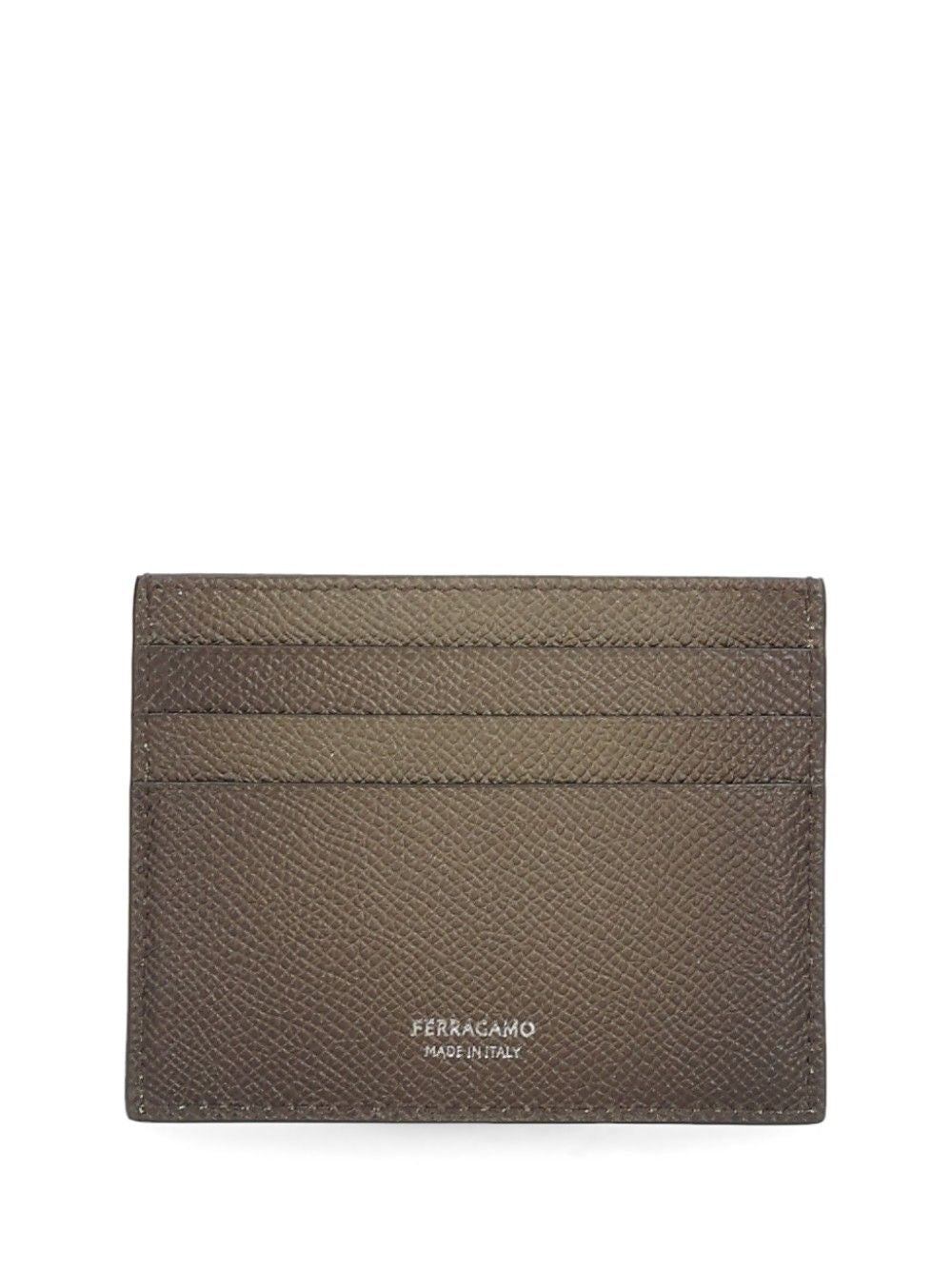 Ferragamo Gancini Credit Card Holder Wallets - Marrone | dc8d9482e695abf838b116a631c3149f1e7e48fc