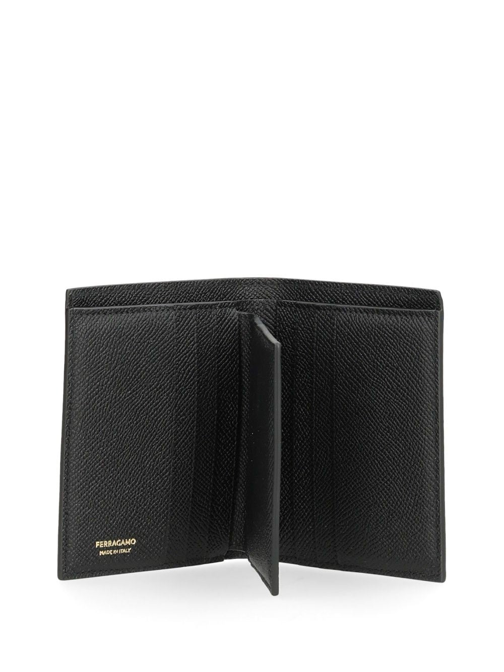 Ferragamo Mini Gancini Wallet Wallets - Nero | e9200e27ee56041ec6c5739027424e315d937a27