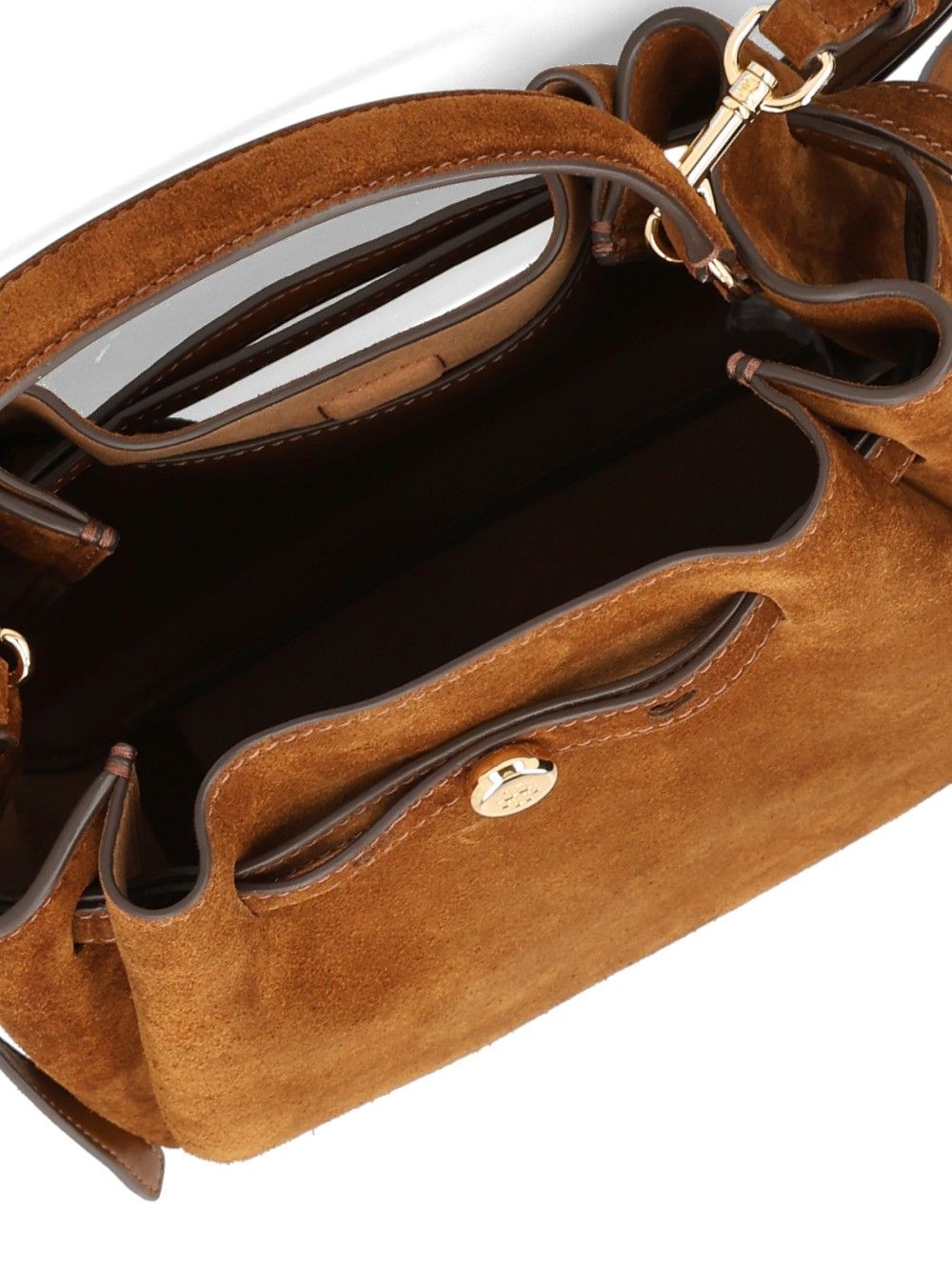 Tory Burch Romy Handbags - Marrone | 72f72aa9476c7ffcf9a4f1e0e8bf162262e171e7