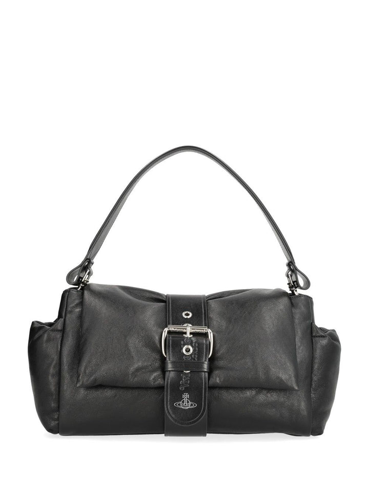 Vivienne Westwood Hazel Treasure Shoulder Bags - Nero | f69c9231de2ad80bcd1d7934f57ed6b82cab285e