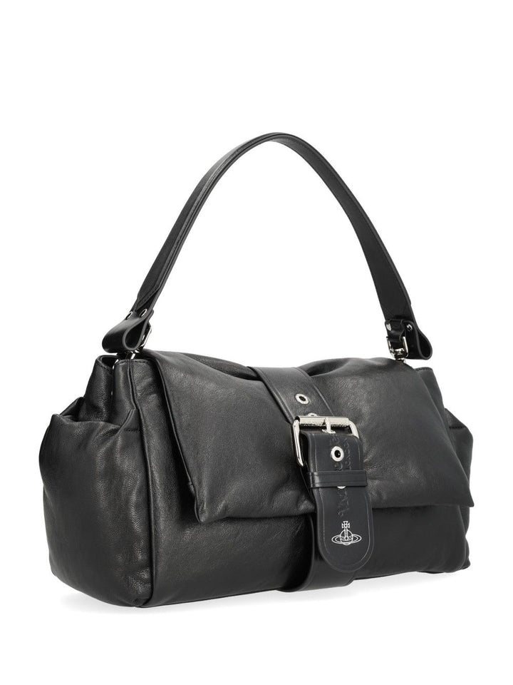 Vivienne Westwood Hazel Treasure Shoulder Bags - Nero | c41345163f541007f3b921a26374d107c35fd0ba