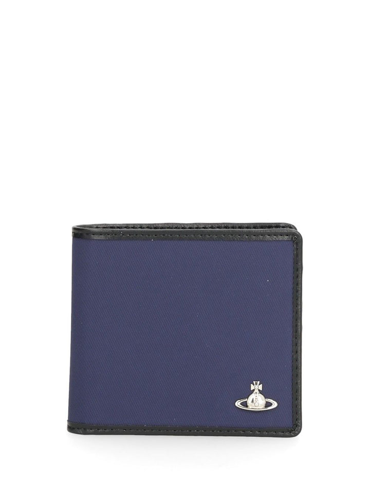 Vivienne Westwood Bifold Wallet Man Wallets - Blu | bb5cfddfd4f4e4050061e72335f147952d5da3e1