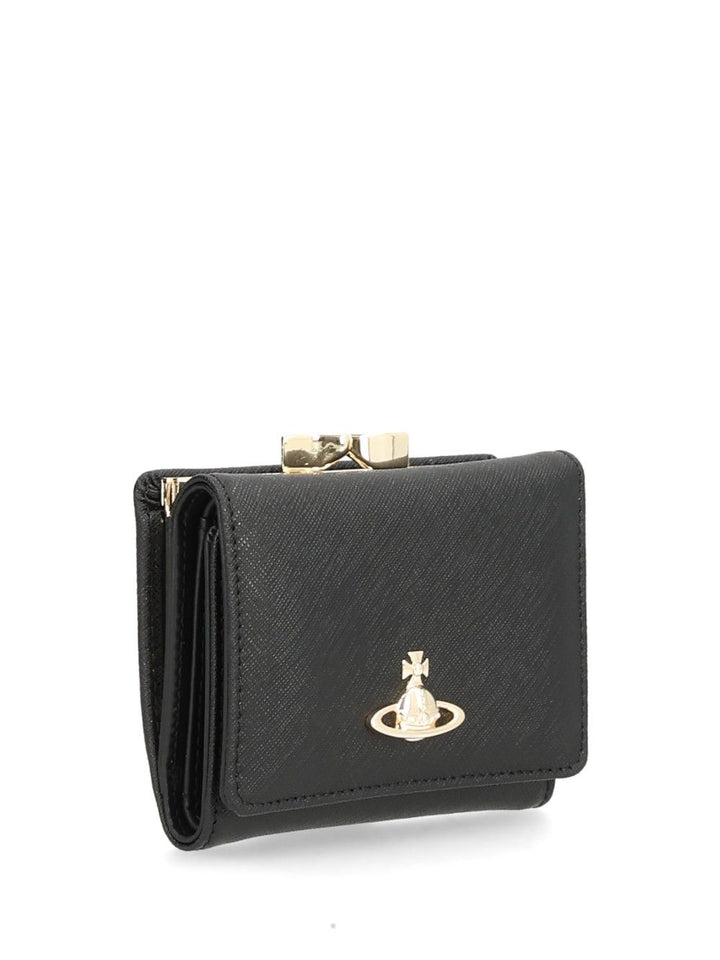 Vivienne Westwood Small Wallet With Frame Small leather goods - Nero | 621b9d25929ebb4351ddf917c9731bb4d5759b07