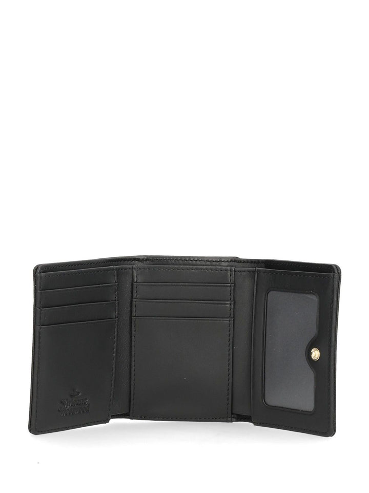 Vivienne Westwood Small Wallet With Frame Small leather goods - Nero | e7980ab8557182f0e1272b8524241bb8c52940fa