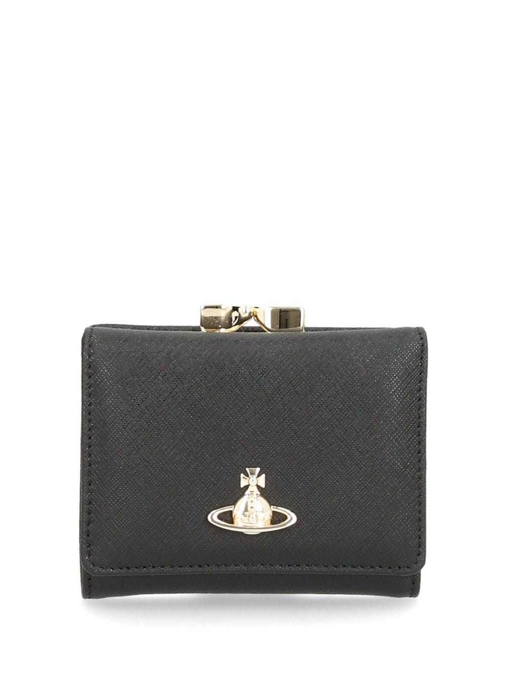 Vivienne Westwood Small Wallet With Frame Small leather goods - Nero | bf5accd3ce2e73fdb5a866975d6832899a477565