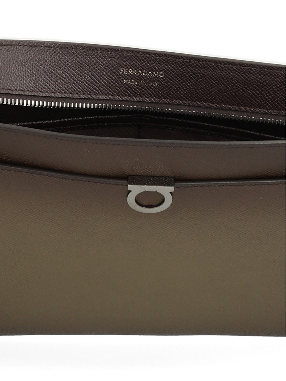 Ferragamo Gancini Pouch Small leather goods - Marrone | 09e9b3a2e2cdfc378fc4d59dd7786a1dc42a146c