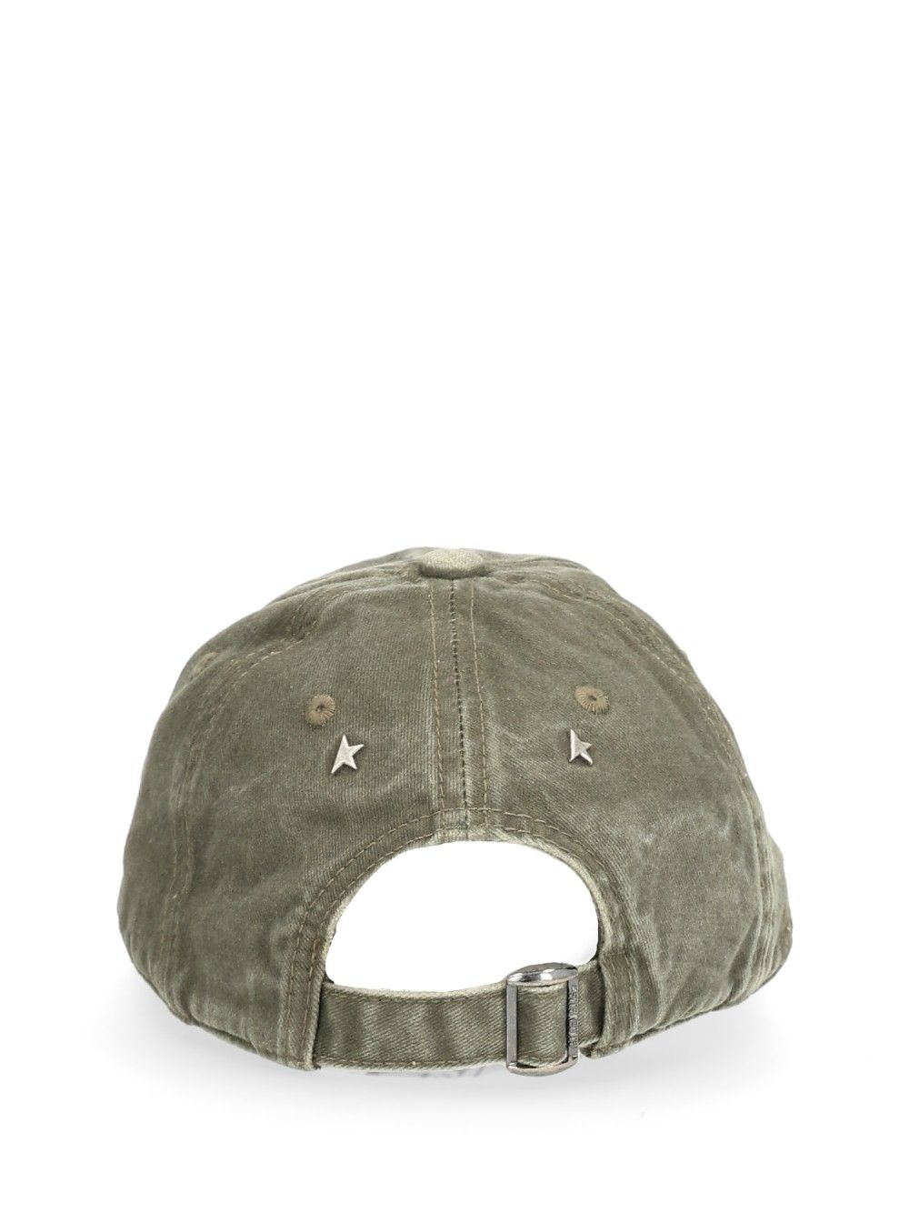 Golden Goose Deluxe Brand Washed Cotton Baseball Cap Cappelli - Verde | 03eeaeb34337e5366d9326ecf5ab9945bd37da72