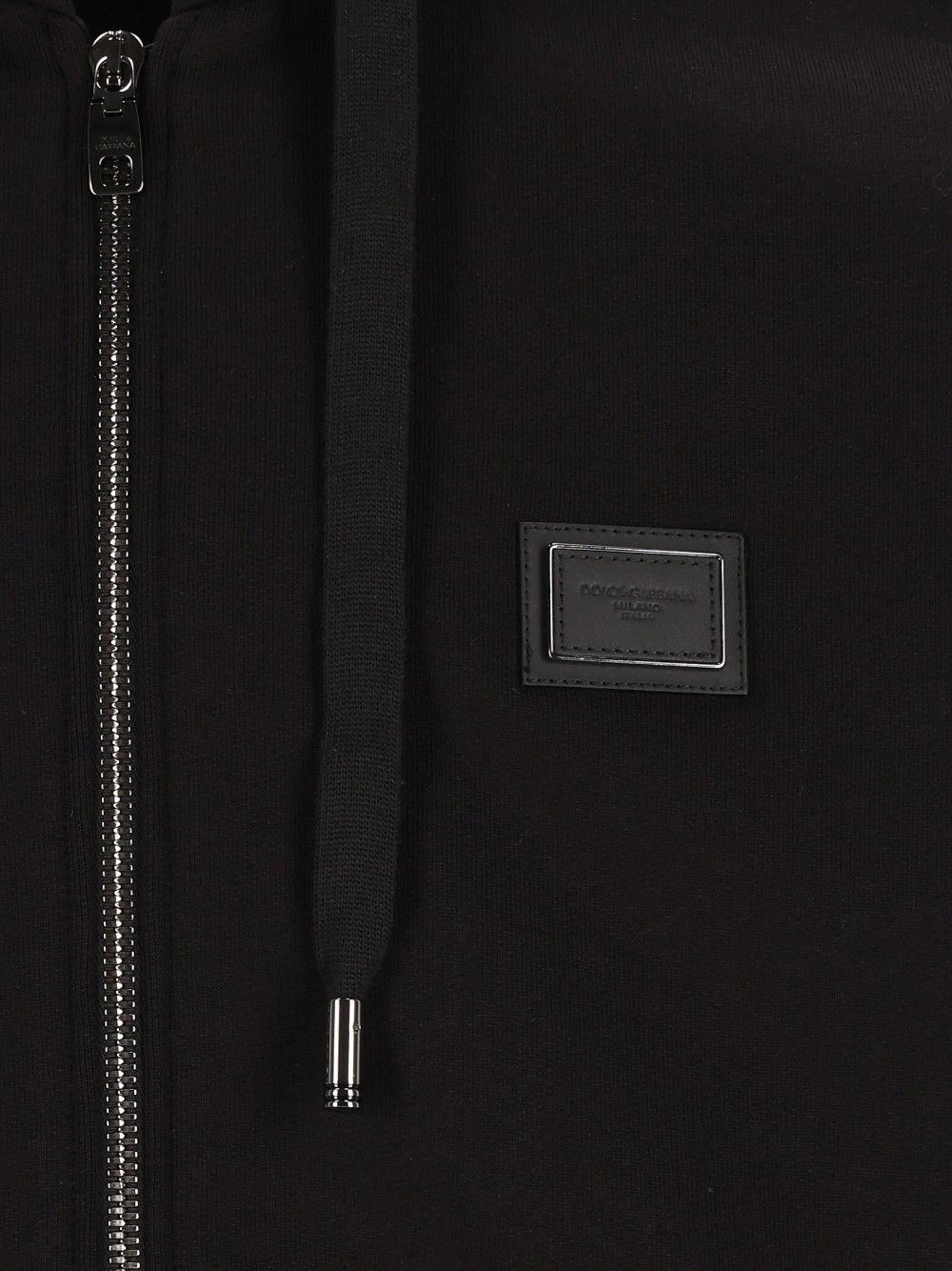 Dolce & Gabbana Cotton Hoodie Sweatshirts - Nero | ed5696ac14ddb5a1cf880cc7e373df7ea5d48dbb