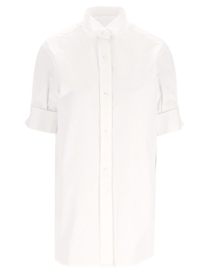 Maison Margiela Cotton Poplin Shirt Shirts - Bianco | 2f2e95e908e28c4c7b023fc912db156efa810b7a